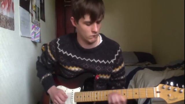 Blues Jazz Improvisation- 'Straight No Chaser' Fender Strat Bareknuckle Pickups смотреть онлайн