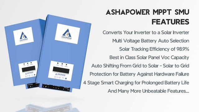 Ashapower Introducing MPPT SMU | Ashapower MPPT solar charge controller | смотреть онлайн