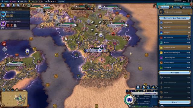 Civ 6 (MODDED) - Ashoka (Deity) - Episode 08 смотреть онлайн