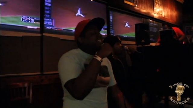 Tyler Minix Sings with the Kings of Karaoke LA Burn Up ft Marcus Brutus 2013 смотреть онлайн