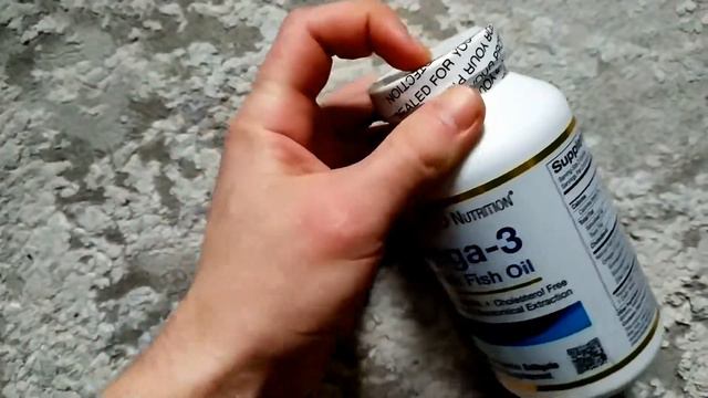 Omega-3 Premium Fish Oil (California GOLD Nutrition)