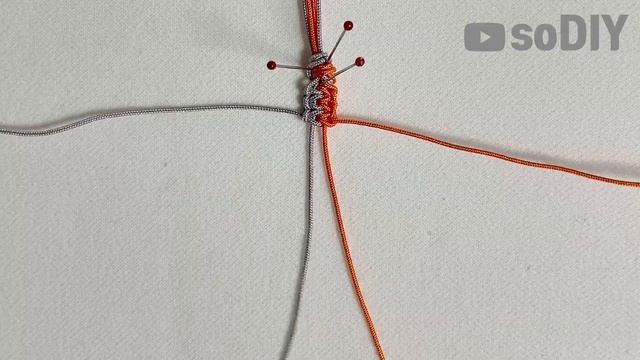 이중뜨개 매듭팔찌 만들기?Knitting kont macrame bracelet 幸運手環 Pulsera de nudo マクラメブレスレット| soDIY(쏘디매듭) #77 смотреть онлайн