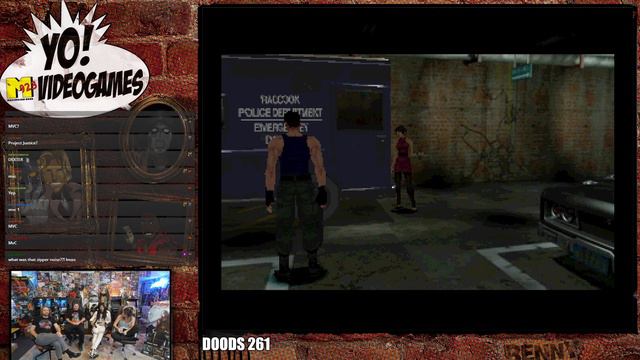 PSX: Resident Evil 2! FT. TiffanyMayCry "Speedrun" Part 2 - YoVideogames смотреть онлайн