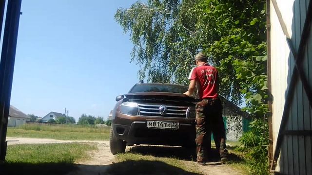 ДХО с Поворотниками на Рено Дастер своими руками смотреть онлайн