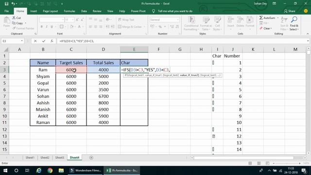 Excel 2019 IFS New formula ?? No more Nested IF in EXCEL ❌❌ смотреть онлайн