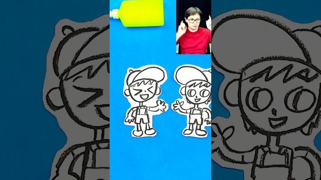 Турбозавры - делаем поделку ПЕТЯ мальчик из бумаги смотреть онлайн