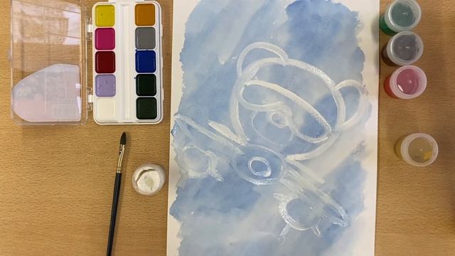 Юлия Никифорова, воспитатель Школы № 534. Рисуем медвежонка. Часть 1 смотреть онлайн