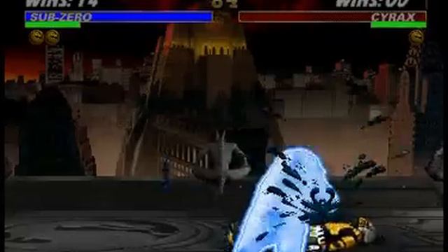 Mortal Kombat 3: Sub-Zero Finishing Moves смотреть онлайн