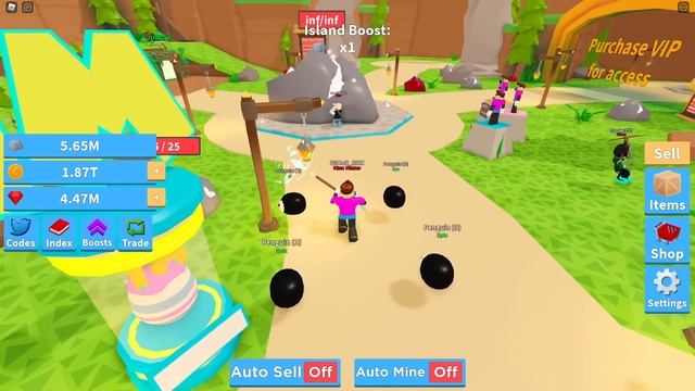МИЛЛИОННЫЙ ИВЕНТ В КЛИКЕРЕ MINING CHAMPIONS В РОБЛОКС ROBLOX смотреть онлайн