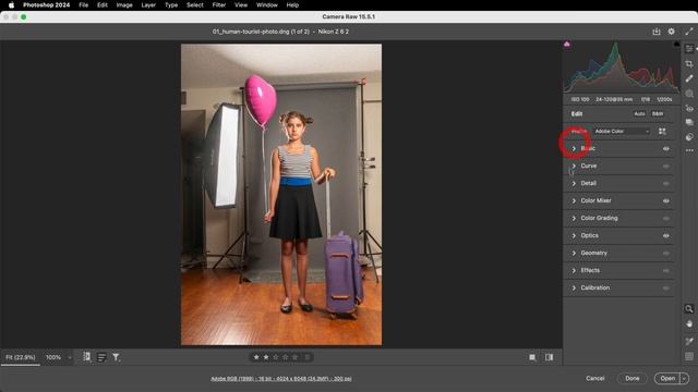 How to Use Adobe Camera RAW 2024 Photoshop tutorial #nucly смотреть онлайн