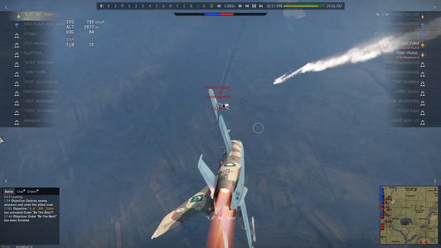 A5C 1v3 -War Thunder смотреть онлайн