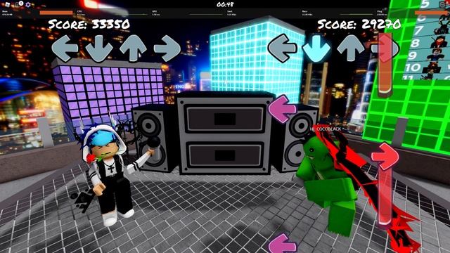 Senpai (SheerHeadache) New Animation Showcase! | ROBLOX Funky Friday смотреть онлайн