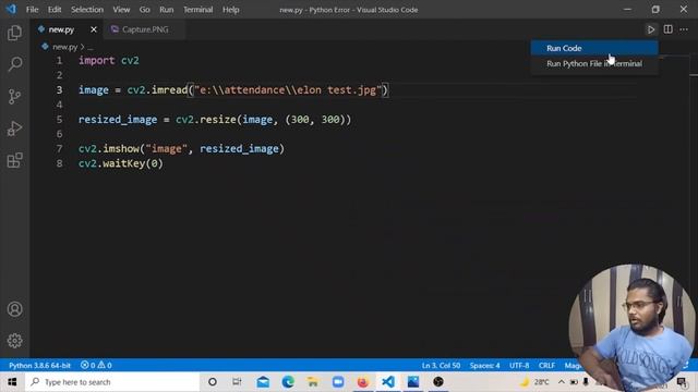 error: (-215:Assertion failed) !ssize.empty() in function 'cv::resize' | cv2.error смотреть онлайн