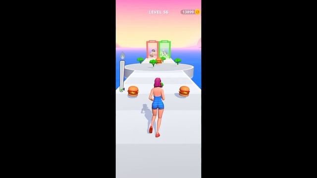 Twerk Race 3D / Fat ass wins? / (Android, ios) Gameplay смотреть онлайн