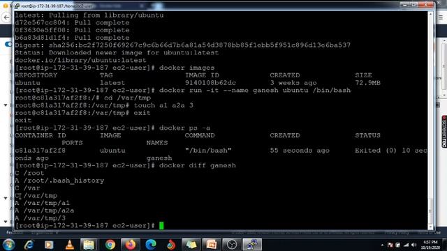 19 DevOps Docker How to create container from Existing container смотреть онлайн
