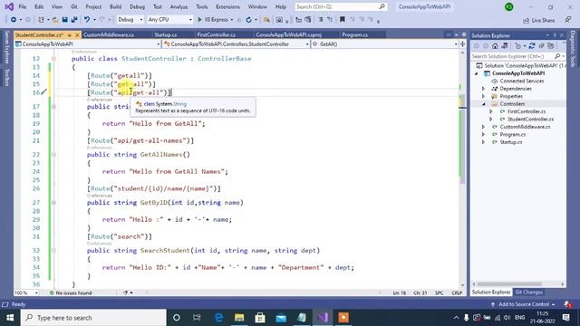 #44: Set Multiple URL's for a Single Resource (Action Method) смотреть онлайн