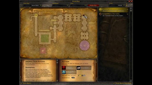 WoW: compendium of the fallen *Quest* смотреть онлайн