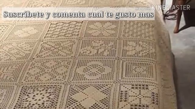 30 Estilos de ?CUBRECAMAS? tejidos a crochet смотреть онлайн