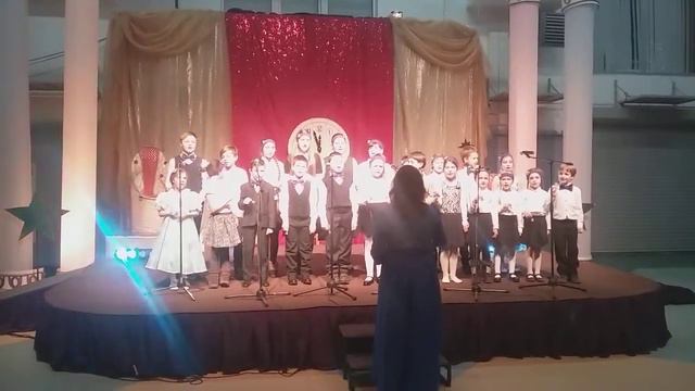 Припев Дзвоники дзвенять (jingle bells українською). Воскресная школа Крестовоздвиженского монастыр смотреть онлайн