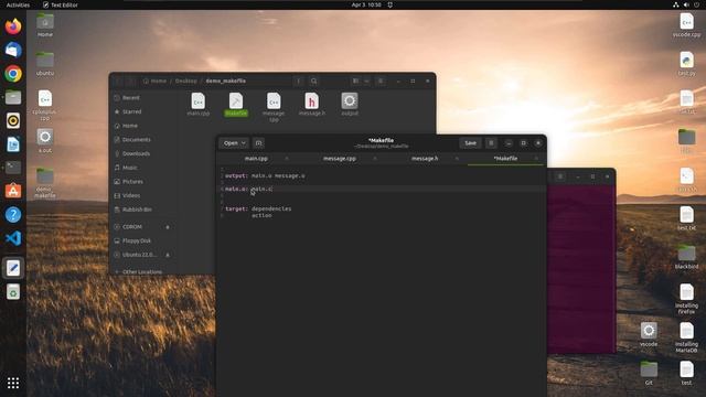 #30 Using make command and Creating makefile in Ubuntu | Ubuntu Course смотреть онлайн