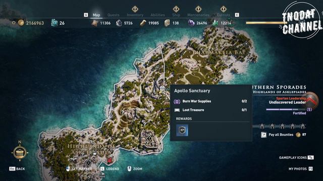 [Assassin's Creed Odyssey] All Chest, Item and Ostraka Locations in Southern Sporades смотреть онлайн