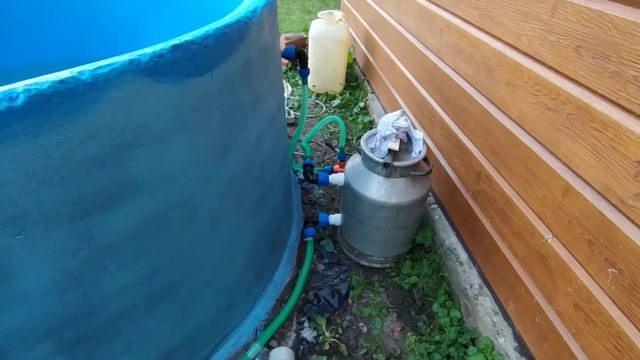 Бассейн своими руками из бетонного кольца. смотреть онлайн