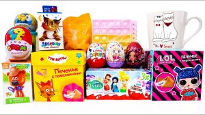 15 СЮРПРИЗОВ Пятничный МИКС Три Кота Феи Диснея ЛОЛ Мимимишки маша и Медведь МИНЬОНЫ