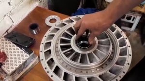 зборка гидротрансформатора на вилочний погружчик балканкар д 3900