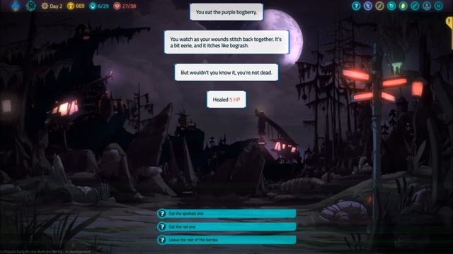 Griftlands event - Rook finds bogberries, all outcome смотреть онлайн