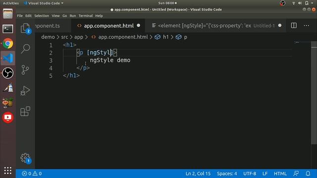 Angular ngStyle Directive смотреть онлайн