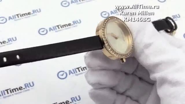 Обзор. Женские наручные часы Karen Millen KM146BG смотреть онлайн