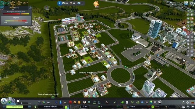 Cities Skylines: Isle of Flexum #25 - Using the More Effective Transfer Mod смотреть онлайн
