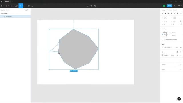 Figma Tutorial - Lesson 16 - Editing Shapes In Design File