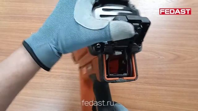 Проверка работы мотора на газовом монтажном пистолете HYBEST смотреть онлайн