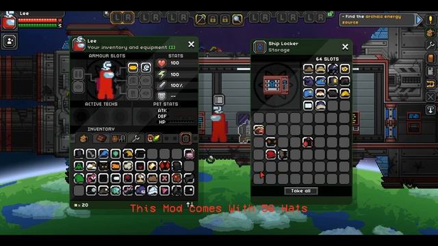 Among Us Starbound Race showcase смотреть онлайн
