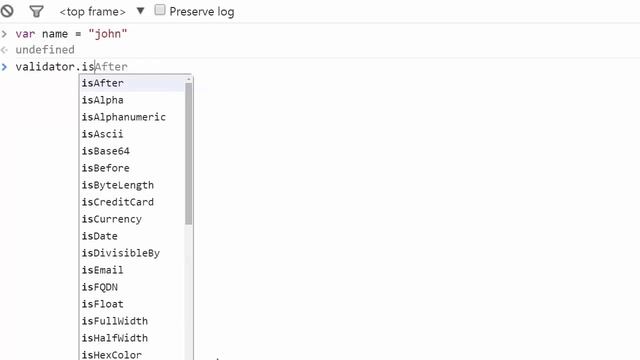 Validator.js 1/6 - Getting Started смотреть онлайн