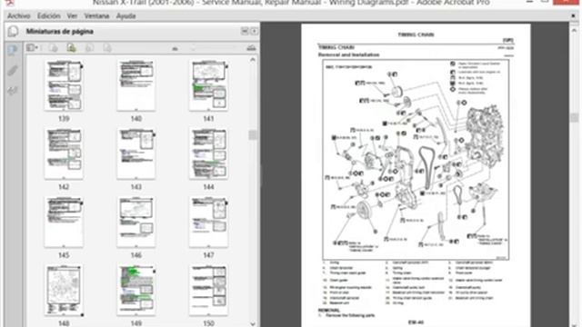 Nissan X-Trail T30 (2001-2006) - Service Manual, Repair Manual - Wiring Diagrams смотреть онлайн