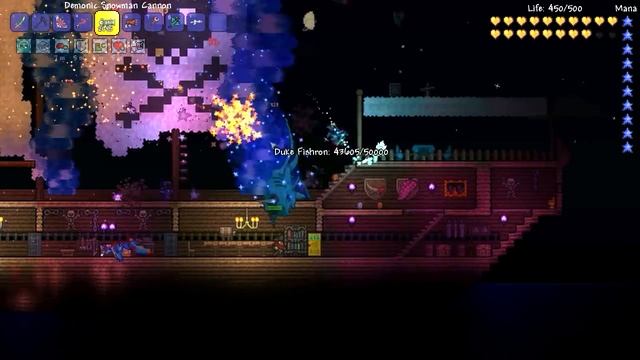 Invocando e Enfrentando o Novo Boss Duke Fishrom - Terraria #54 PT BR смотреть онлайн