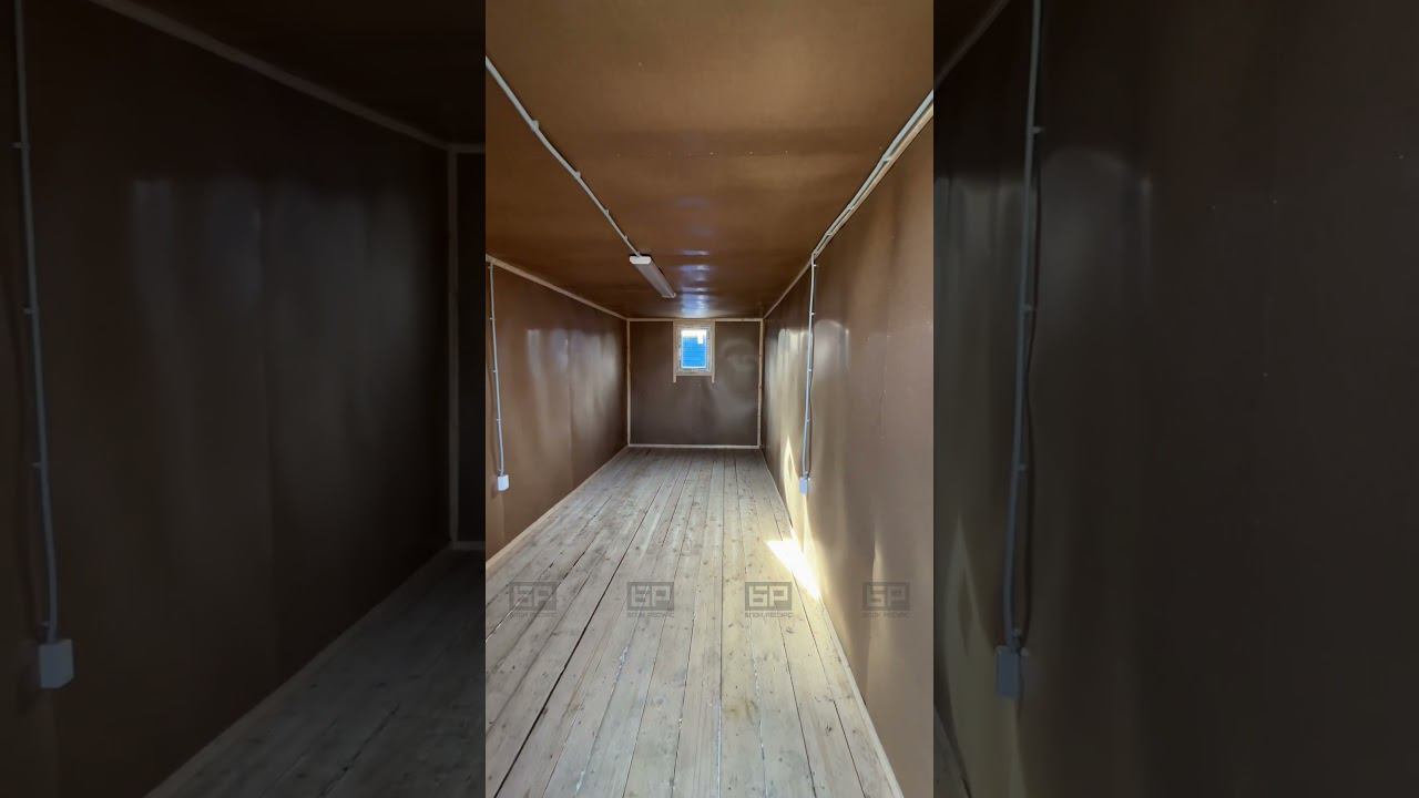 Бытовка БК-1 Эконом с электрикой в гофре смотреть онлайн