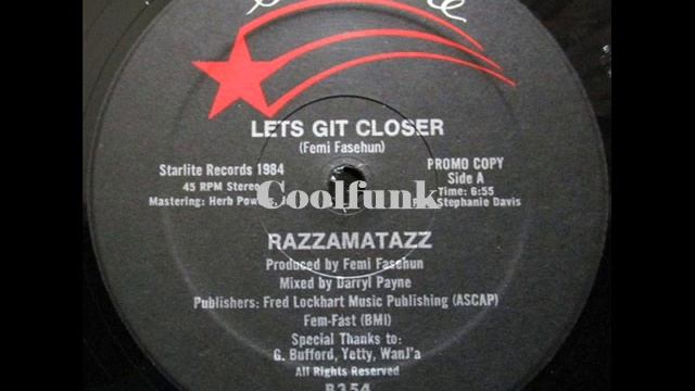 Razzamatazz - Lets Git Closer (12 inch 1984) смотреть онлайн