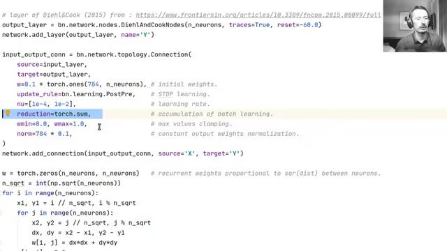 BindsNet python example source code explained: Self organizing Maps (or Lattice Maps) - MNIST смотреть онлайн