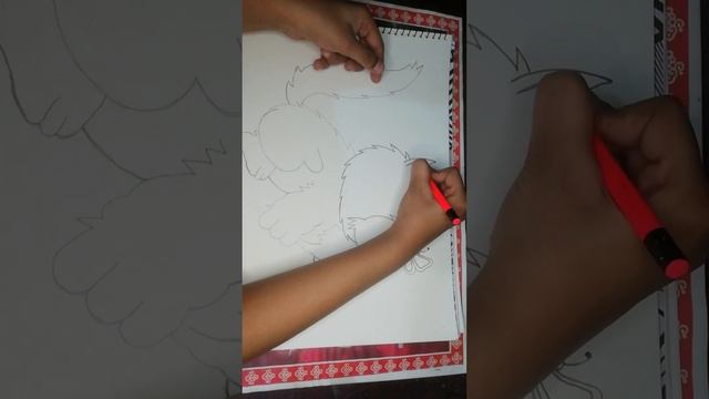 how to draw baby lion with pencil | Drawing for kids | cute lion | drawing for beginners смотреть онлайн