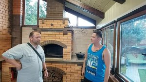 Мангальный комплекс из кирпича