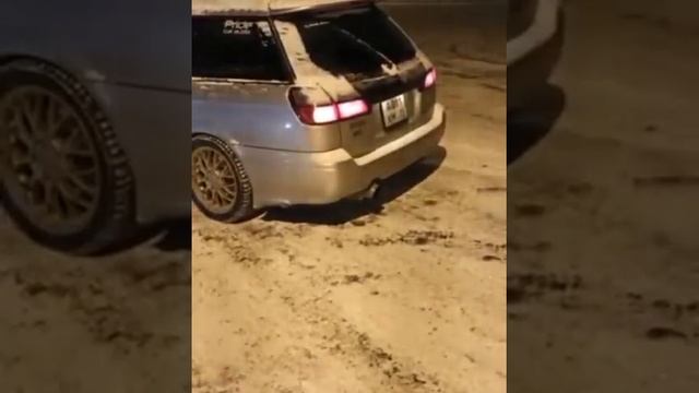 Субару Легаси GTB выхлоп 5zigen!! смотреть онлайн