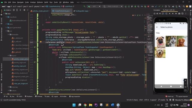 10. Subir imagen y mostrar con Picasso (activity) en Firebase Storage, android studio - Java смотреть онлайн