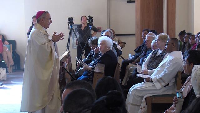 Homily - Bishop Luis Rafael Zarama at the Ordination of Deacon Emmanuel Mandona Bolangi, C.I.C.M. смотреть онлайн