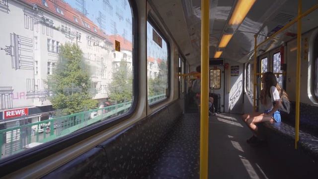 Germany, Berlin, U-Bahn Ride From Eberswalder Straße To Schönhauser Allee