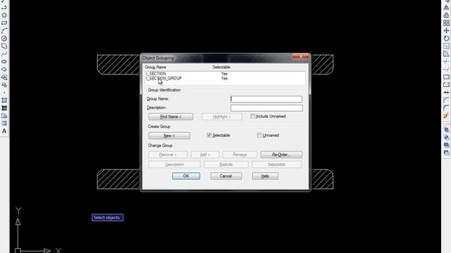 Group and Ungroup (Explode) in AutoCAD смотреть онлайн