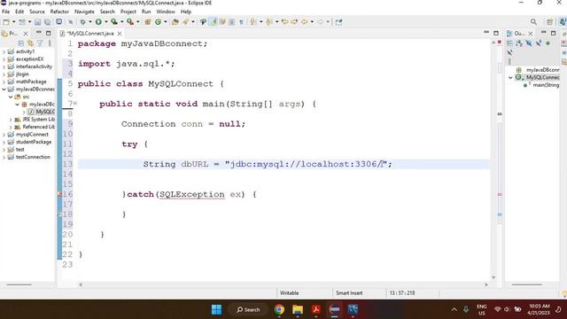 Connect Java Application to MySQL Database in Eclipse смотреть онлайн