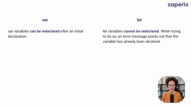 JavaScript for Beginners - let vs. var смотреть онлайн